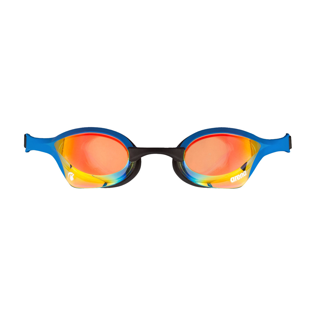 Arena Cobra Ultra Swipe Mirrored Goggles - Yellow Copper / Blue-427449