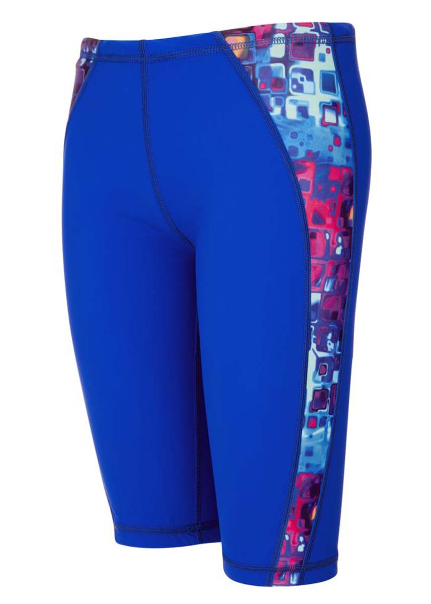 Maru Boy's Andromeda Panel Performance Jammer- Multi / Blue-428805