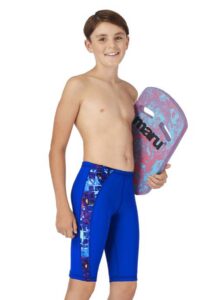 Maru Boy's Andromeda Panel Performance Jammer- Multi / Blue