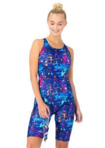 Maru Women's Andromeda Performance Kneesuit- Multi / Blue