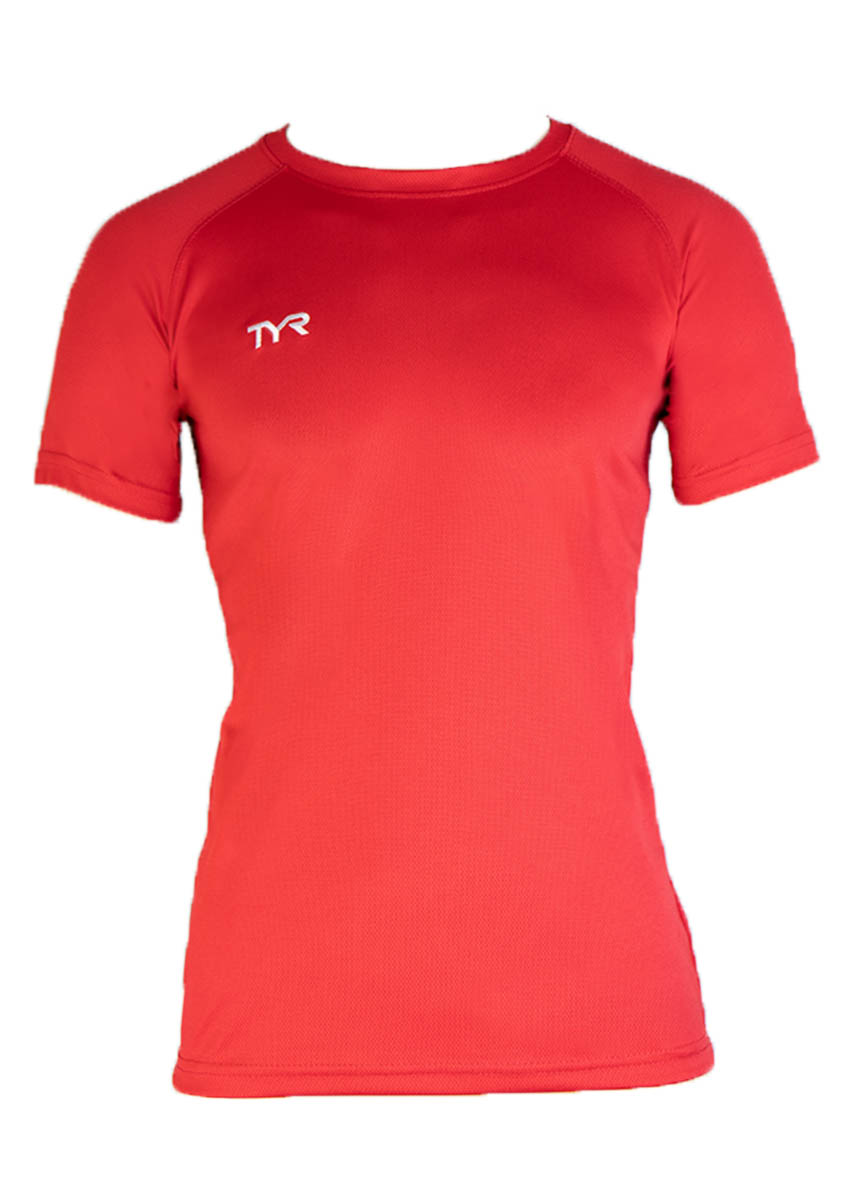 TYR Kid's Tech Tee - Red-0