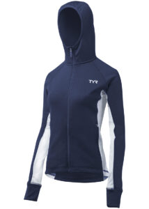 TYR Alliance Women's Jacket -  Navy/White