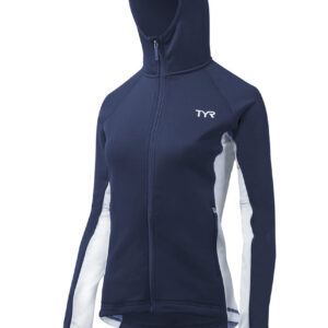 TYR Alliance Women's Jacket - Navy/White-0