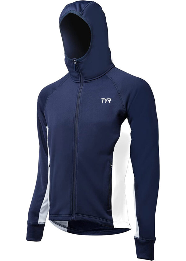 TYR Alliance Men's Jacket - Navy/White-0