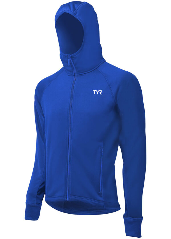 TYR Men's Alliance Victory Warm Up Jacket - Royal-0