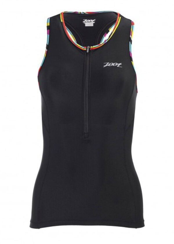 Zoot Suit Women's Performance Tri Tank - Black-0