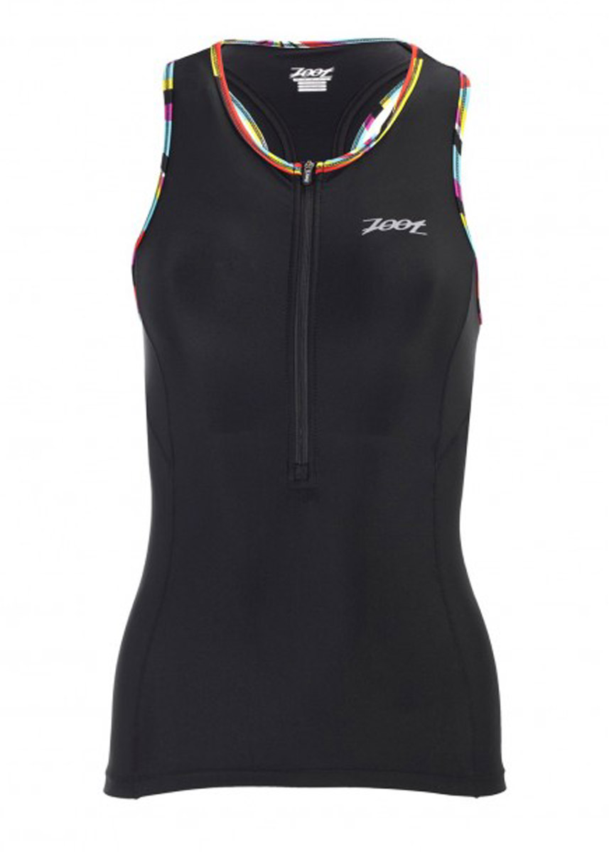 Zoot Suit Women's Performance Tri Tank - Black-0