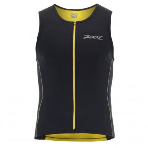 Zoot Suit Men's Performance FZ Tri Tank - Black / Yellow-0