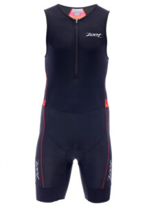 Zoot Men's Performance Tri Racesuit - Race Day Red Stripe