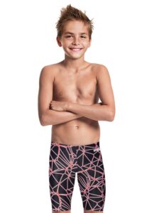 Arena Boy's Carbonics Pro Jammer - Black / Red