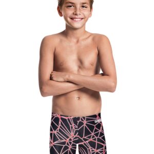 Arena Boy's Carbonics Pro Jammer - Black / Red-0