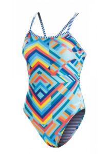 Dolfin Womens Kaleidoscope String Back Swimsuit