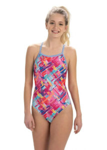 Dolfin Basket Case V-2 Back Swimsuit