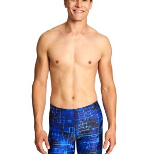 Zoggs Mens Fusion Mid Jammer-0