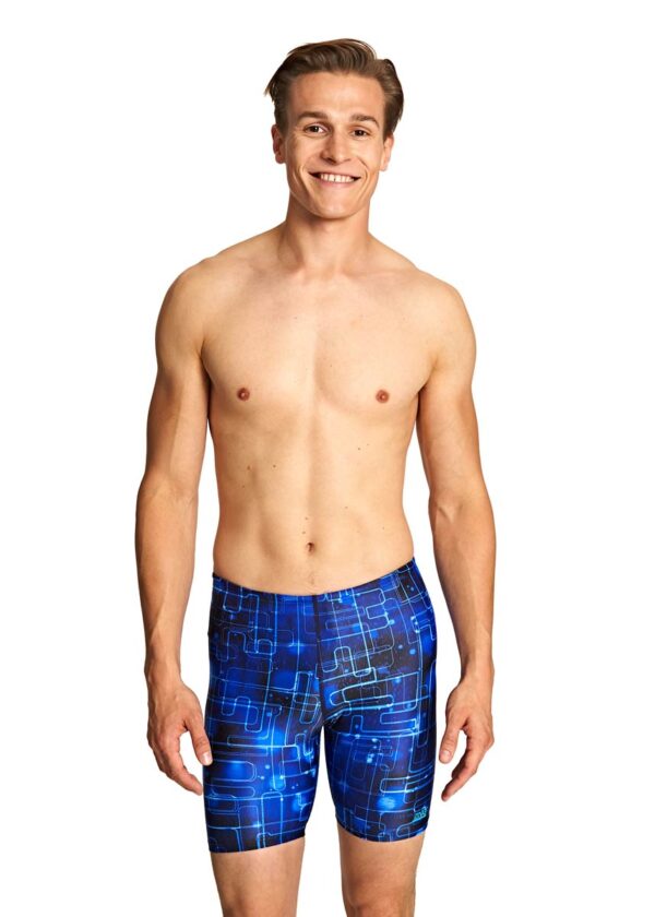 Zoggs Mens Fusion Mid Jammer-0