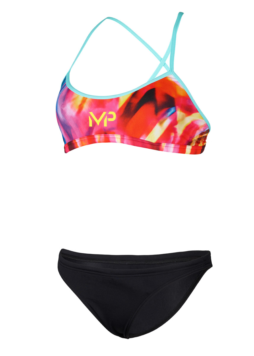 MP Michael Phelps Girl's Rumba Two Piece Swim Bikini Top-428028