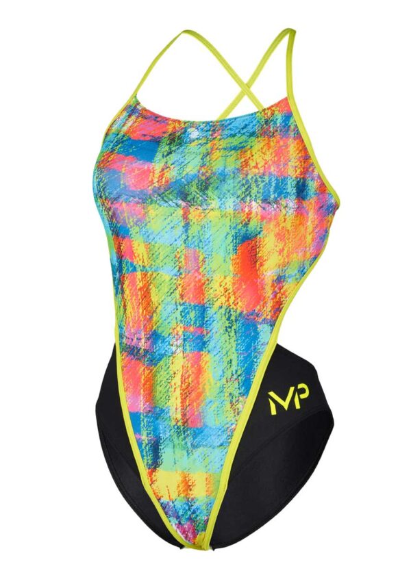 MP Michael Phelps Girl's Zouk Openback Swimsuit-0