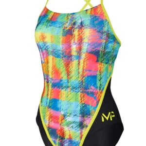 MP Michael Phelps Girl's Zouk Racerback Swimsuit-0