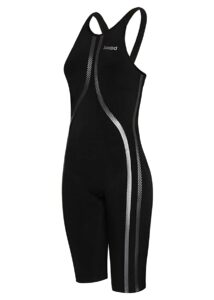 Jaked JK-ONE Womens Open Back Kneesuit - Black
