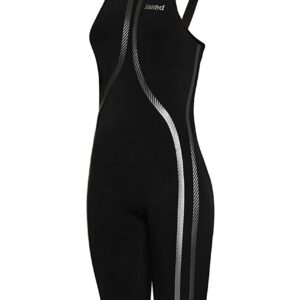 Jaked JK-ONE Womens Open Back Kneesuit - Black-0