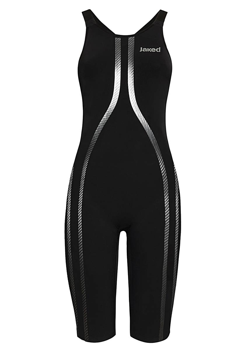 Jaked JK-ONE Womens Open Back Kneesuit - Black-427950