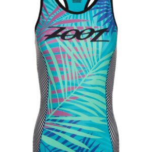 Zoot Women's Ali Tri Racerback Top - Palm Print-0