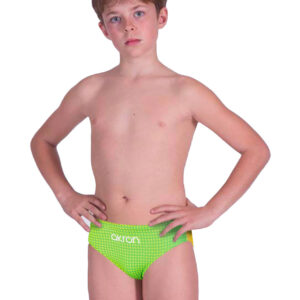 Akron Boy's Addison 4 Colours Brief - Green / Yellow-0