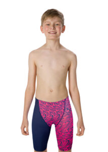 Speedo Junior Fastskin Endurance+ Highwaisted Jammer - Navy / Refracwave