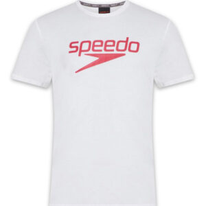 Speedo Team Kit Large Logo T-Shirt - White-0