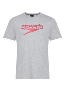 Speedo Team Kit Large Logo T-Shirt - Grey
