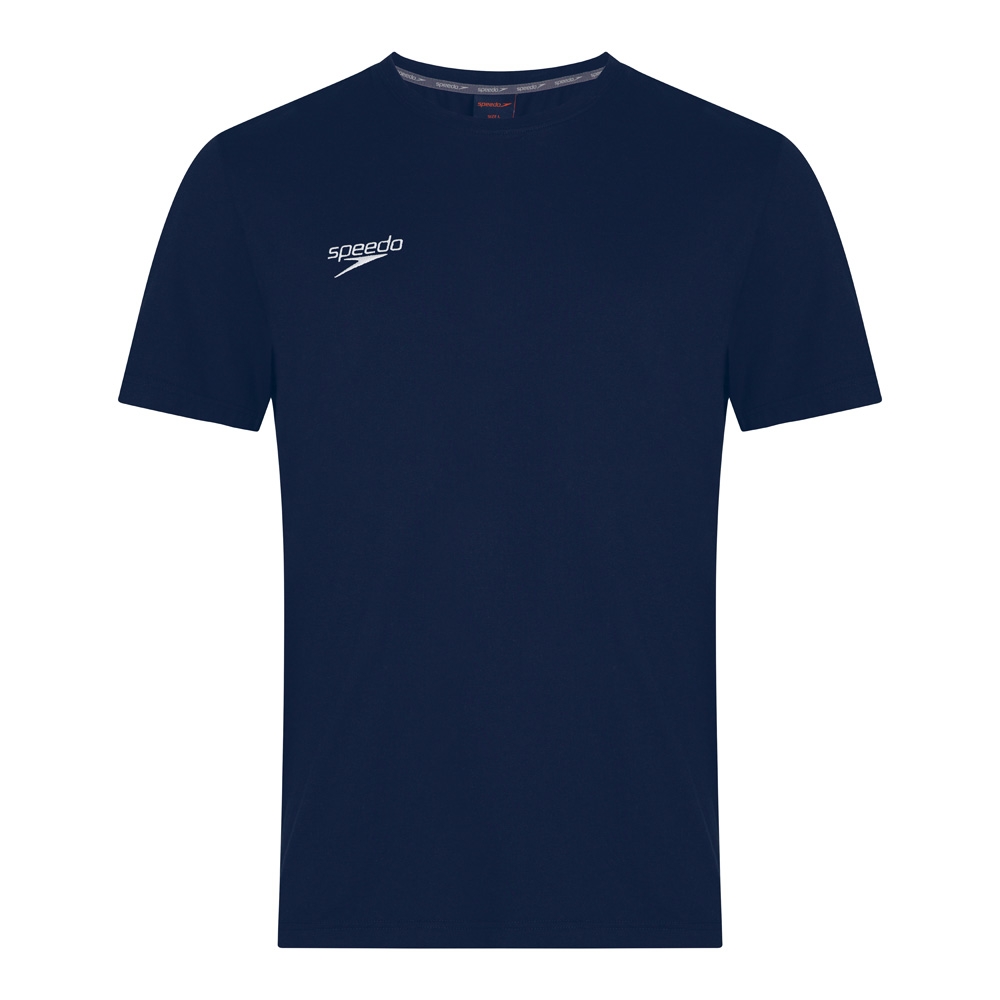 Speedo Team Kit Junior Small Logo T-Shirt - Navy-0