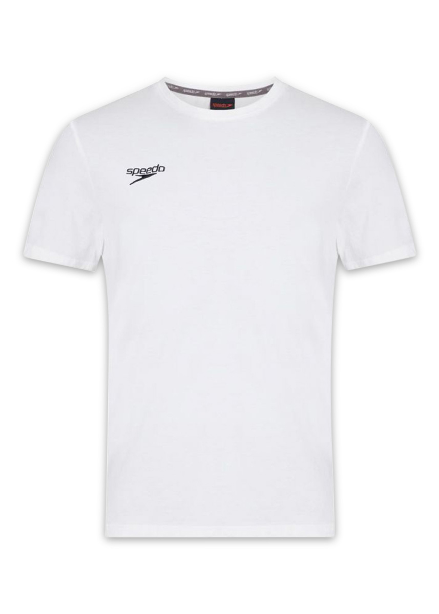 Speedo Team Kit Small Logo T-Shirt - White-0