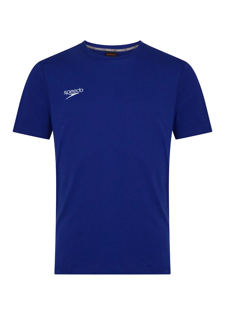 Speedo Team Kit Small Logo T-Shirt - Blue-0