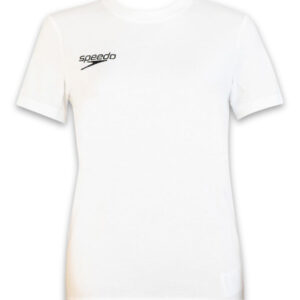 Speedo Team Kit Junior Small Logo T-Shirt - White-0