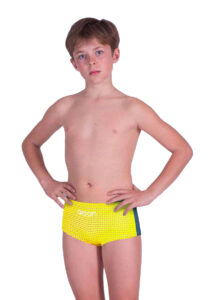 Akron Boy's Alimo 4 Colours Trunk - Blue / Yellow