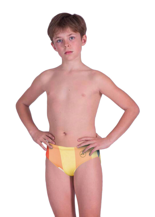 Akron Boy's Olude Brief - Yellow-0