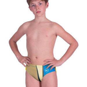 Akron Boy's Boulders Brief - Yellow-0