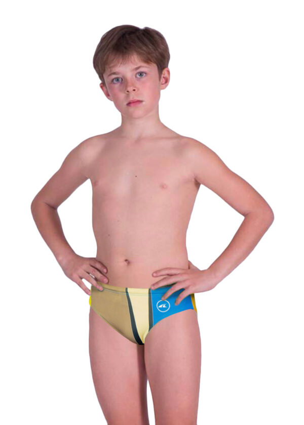 Akron Boy's Boulders Brief - Yellow-0