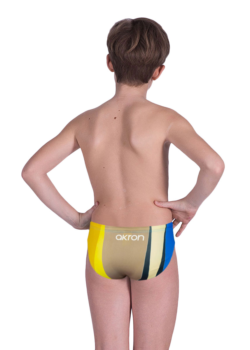Akron Boy's Boulders Brief - Yellow-530251