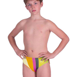 Akron Boy's Na Balam Brief - Yellow-0