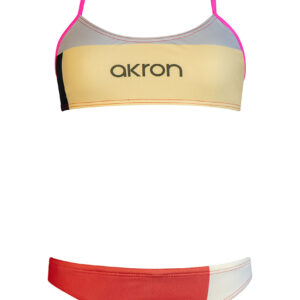 Akron Girl's Baldi Swim Bikini - Yellow-0