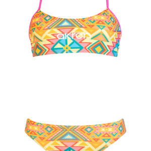 Akron Girl's Mandy Swim Bikini - Yellow-0