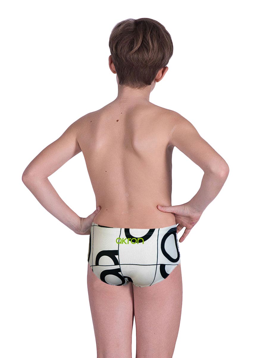 Akron Boy's Coney Trunk - White-530327