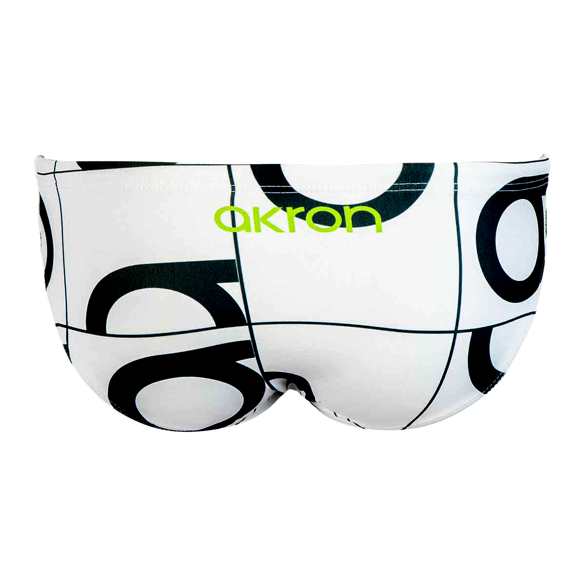 Akron Boy's Harlem Brief - White / Black-429540