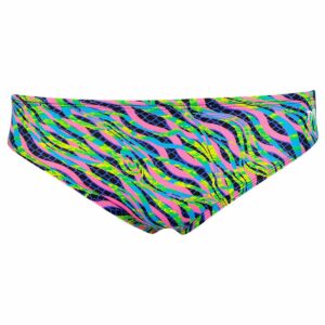 TYR Men's Zazu Racer Brief - Blue / Yellow