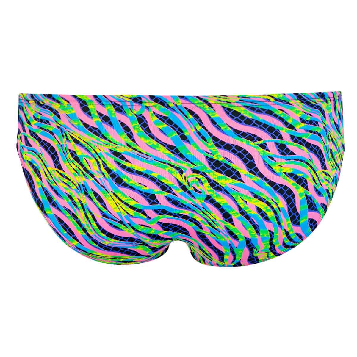 TYR Men's Zazu Racer Brief - Blue / Yellow-430156