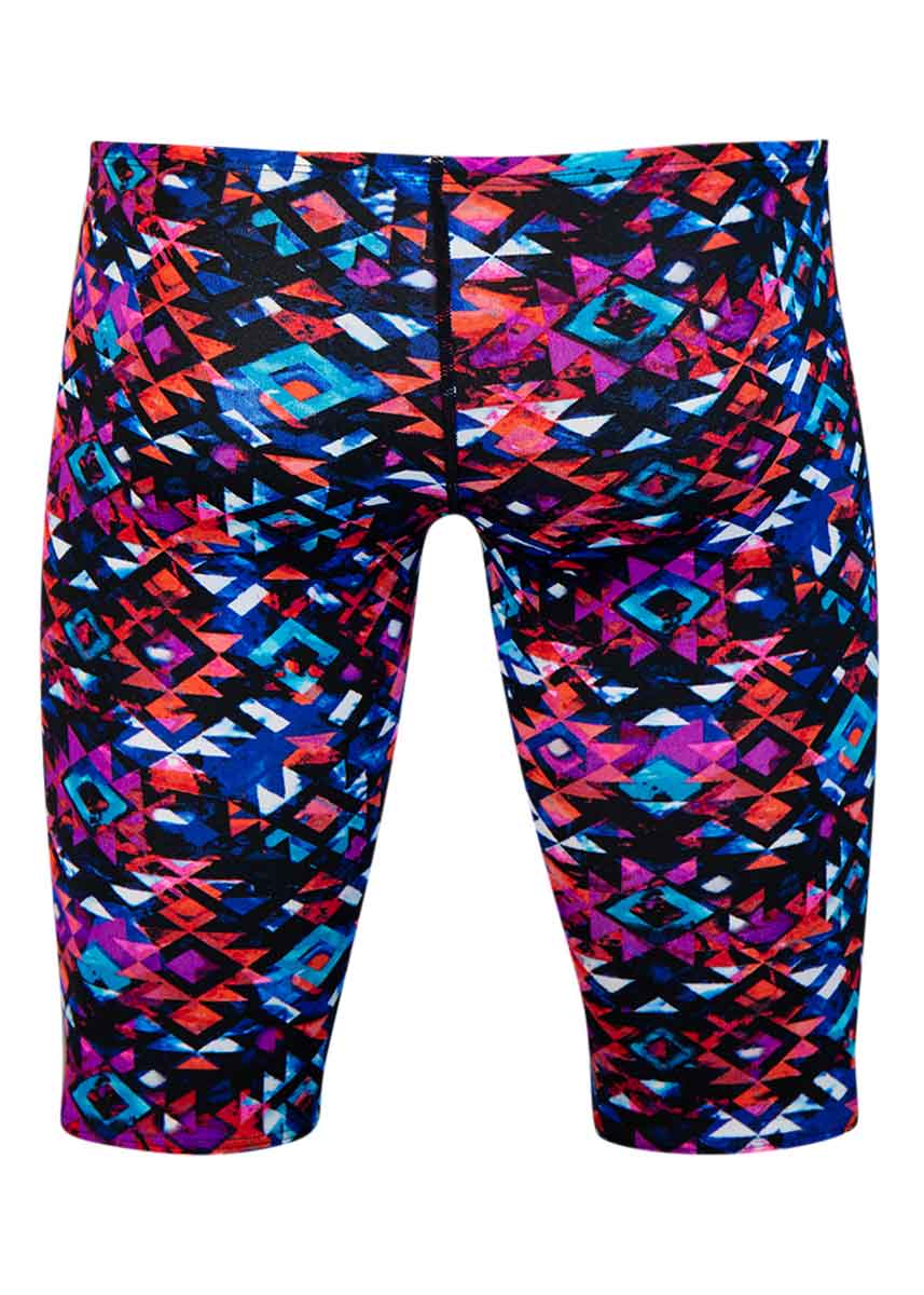 TYR Boy's Meso Jammer - Black / Multi-430172