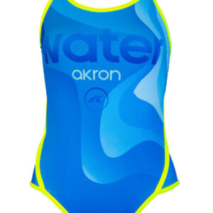 Akron Girl's Element Water Swimsuit - Blue-0