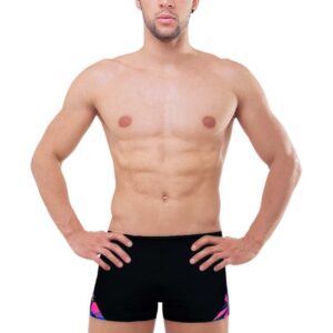 Jaked Diamonds Aqua Shorts - Black