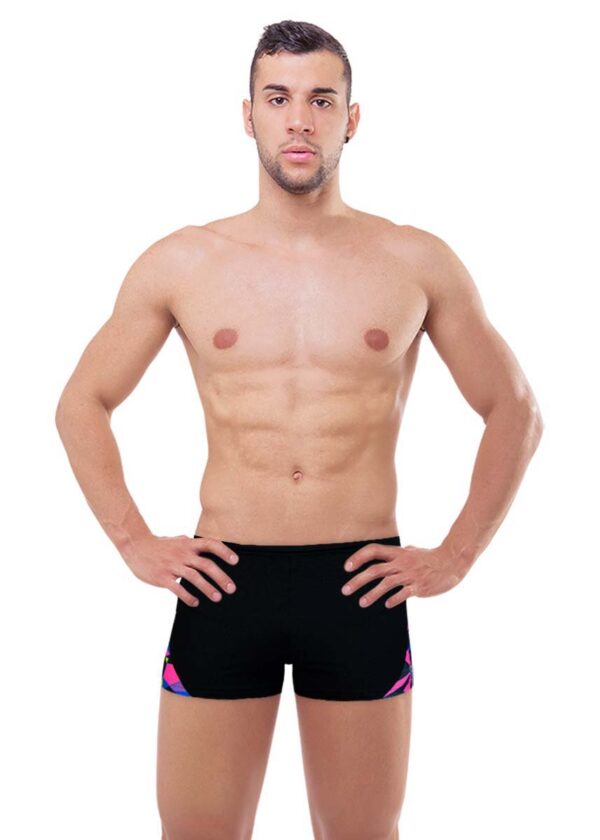 Jaked Diamonds Aqua Shorts - Black